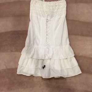 White sun dress